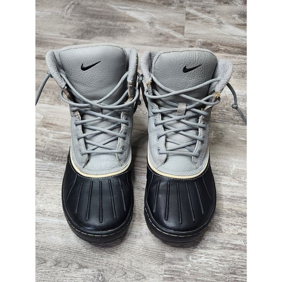 Nike ACG Woodside Matte Gray Silver Men's 7.5 Duck Boots 386469-090 Snow Winter - Picture 5 of 13
